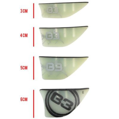ALETA B3 G-10 TWIN TIP 3 HOLE 5MM