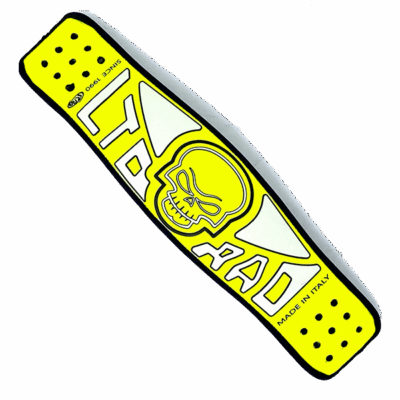Footstrap Rad Skull Wave Pro Yellow