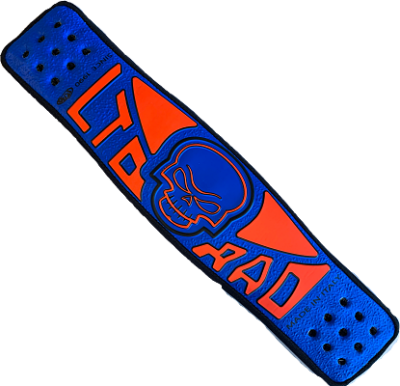FOOTSTRAP RAD SKULL WAVE PRO BLUE /RED