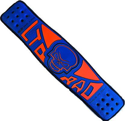 FOOTSTRAP RAD SKULL WAVE PRO BLUE /RED