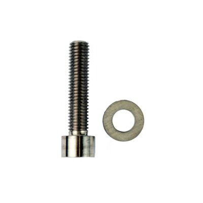 TORNILLO TITANEO BOLT + ARANDELA SLINGSHOT HG M10X45MM
