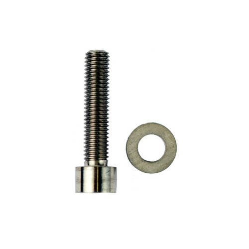 TORNILLO TITANEO BOLT + ARANDELA SLINGSHOT HG M10X45MM